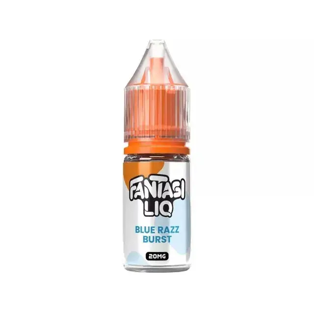 Blue Razz Burst Nic Salt E-Liquid by Fantasi Liq 10ml