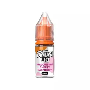 Dragon Fruit Cherry Raspberry Nic Salt E-Liquid by Fantasi Liq 10ml