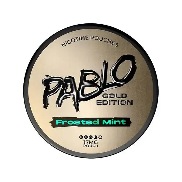 Frosted Mint Pablo Gold Edition Nicotine Pouches 17mg