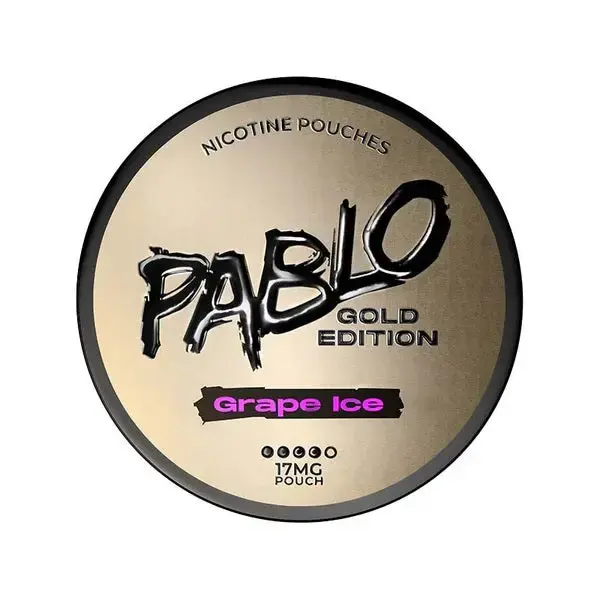 Grape Ice Pablo Gold Edition Nicotine Pouches 17mg