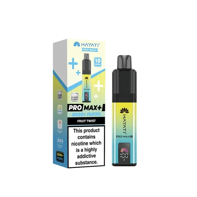 Hayati Pro Max Plus 6000 Prefilled Pod Kit - 10mg | Fruit Twist