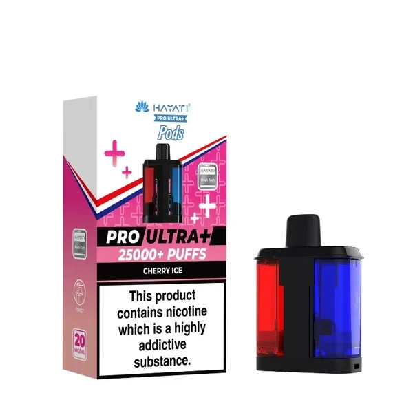 Hayati Pro Ultra Plus Prefilled Pods - Cherry Ice