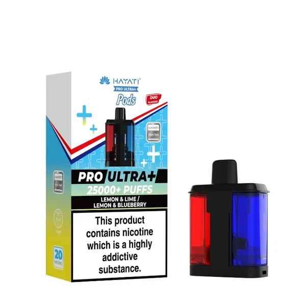 Hayati Pro Ultra Plus Prefilled Pods - Lemon & Lime/Lemon & Blueberry