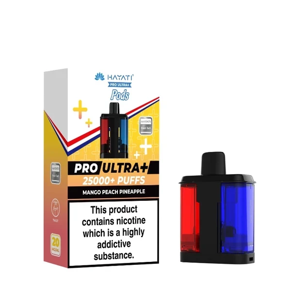 Hayati Pro Ultra Plus Prefilled Pods - Mango Peach Pineapple