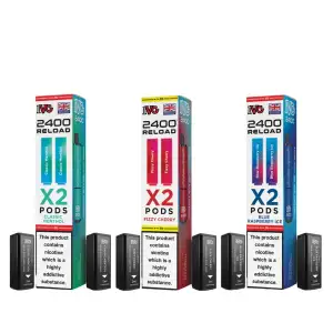 IVG 2400 Reload 2 in 1 Prefilled Pods