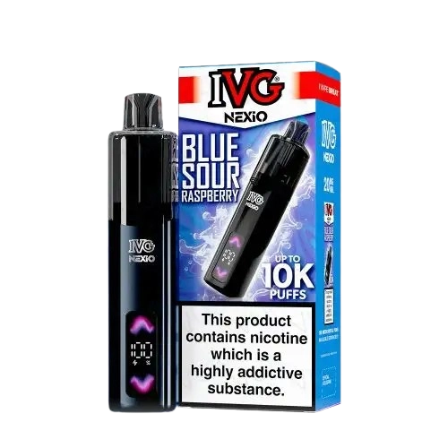 Blue Sour Raspberry IVG Nexio Prefilled Pod Kit