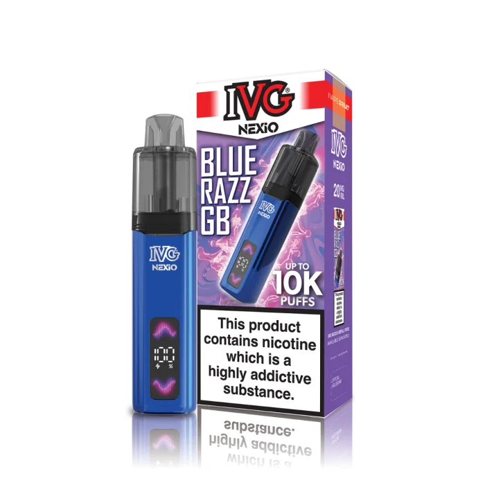 Blue Razz GB IVG Nexio Prefilled Pod Kit