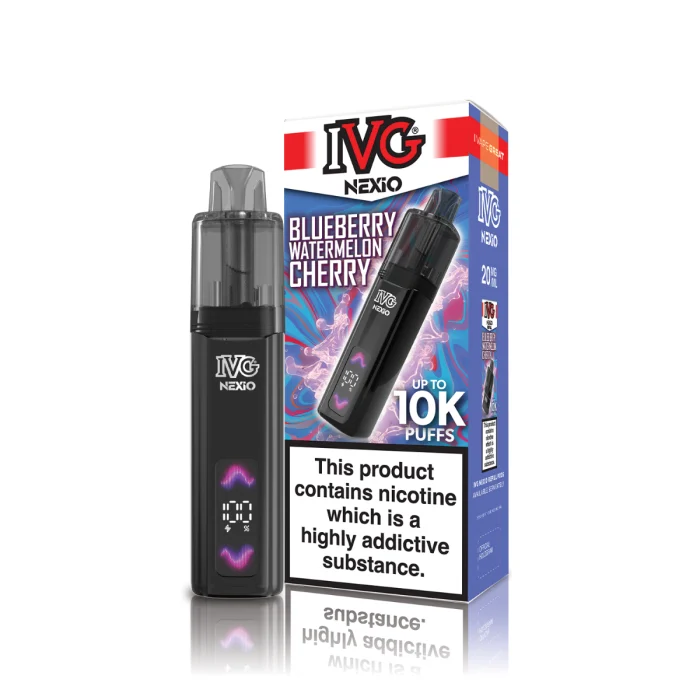 Blueberry Watermelon Cherry IVG Nexio Prefilled Pod Kit