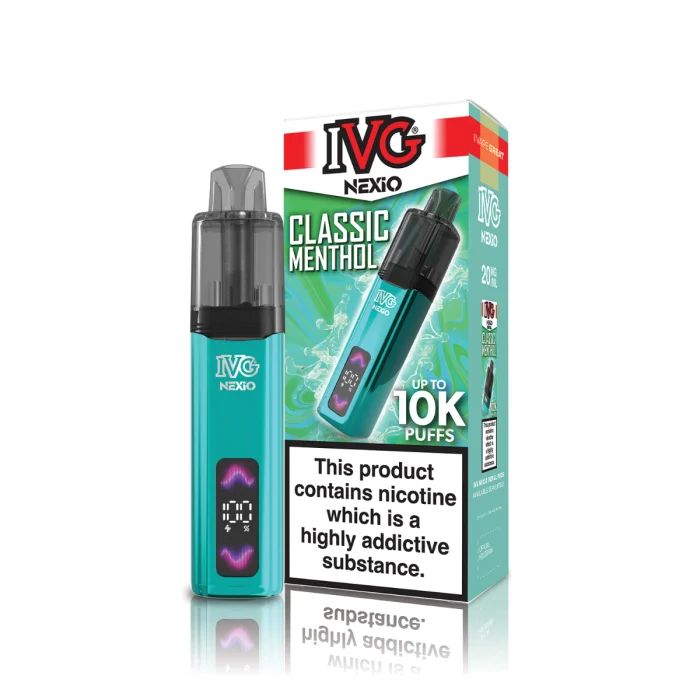 Classic Menthol IVG Nexio Prefilled Pod Kit