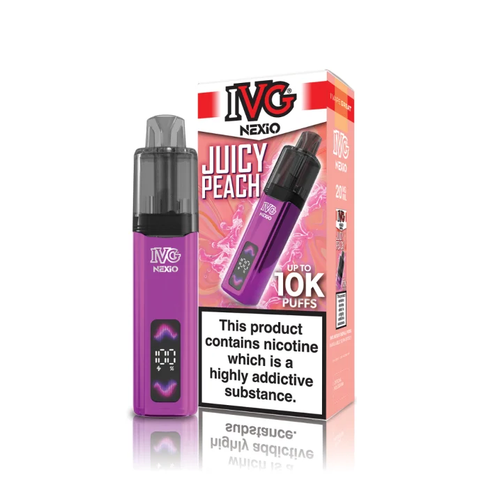 Juicy Peach IVG Nexio Prefilled Pod Kit