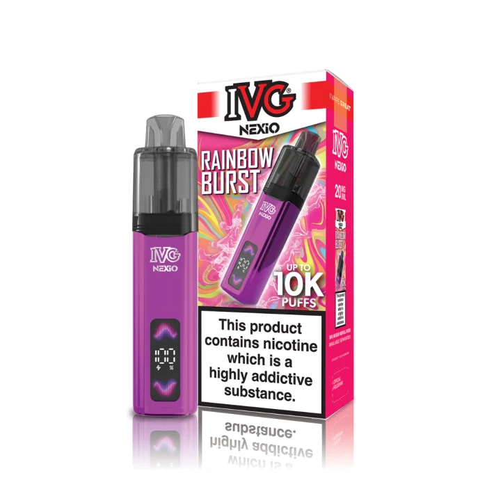 Rainbow Burst IVG Nexio Prefilled Pod Kit