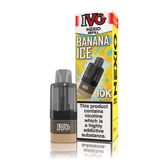 Banana Ice IVG Nexio Prefilled Pods