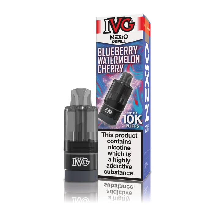 Blueberry Watermelon Cherry IVG Nexio Prefilled Pods