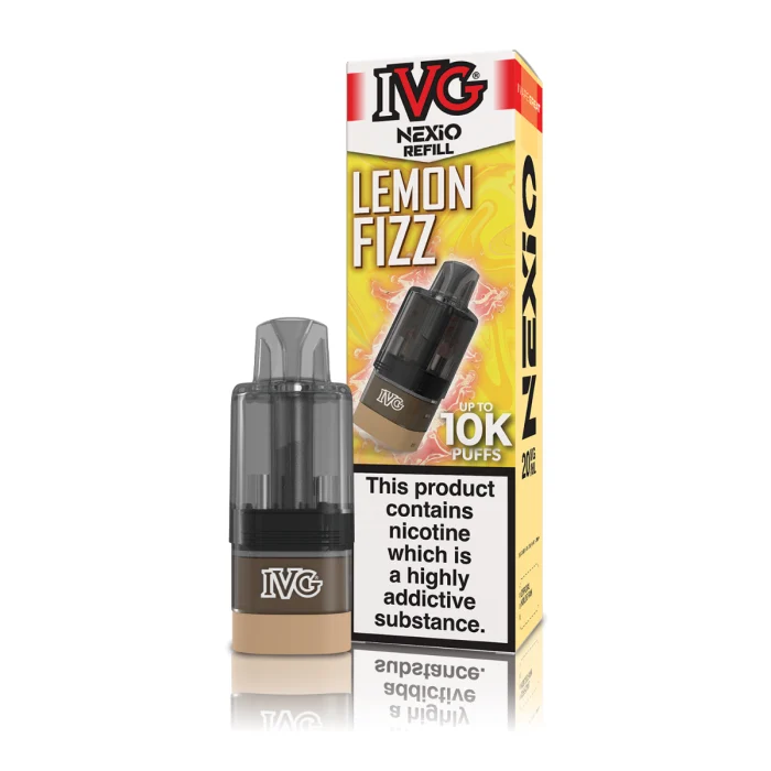 Lemon Fizz IVG Nexio Prefilled Pods