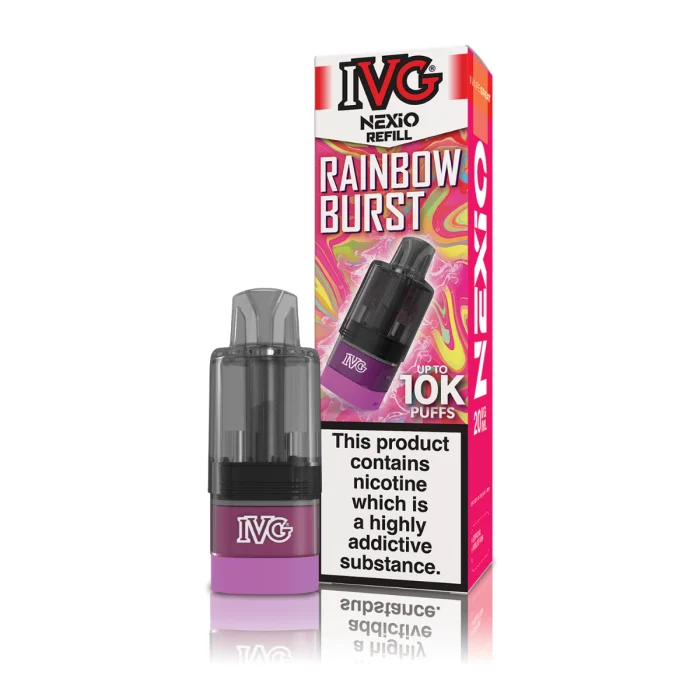 Rainbow Burst IVG Nexio Prefilled Pods