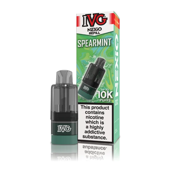 Spearmint IVG Nexio Prefilled Pods