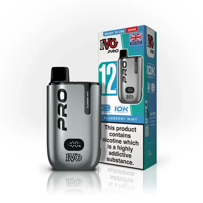 Blueberry Mint IVG PRO 12 Pod Kit