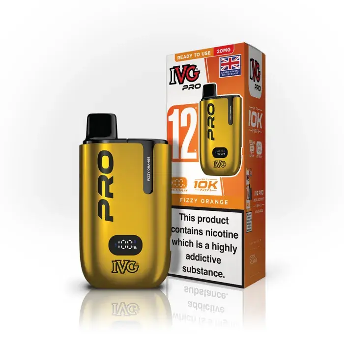 Fizzy Orange IVG PRO 12 Pod Kit