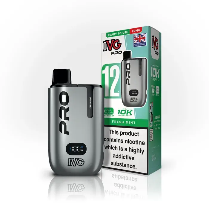 Fresh Mint IVG PRO 12 Pod Kit
