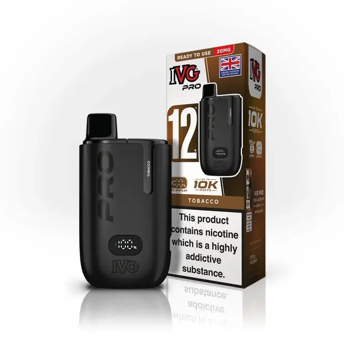Tobacco IVG PRO 12 Pod Kit