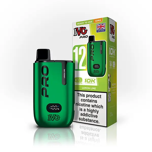 IVG Pro 12 Prefilled Pod Kit - Lemon Lime | 10mg