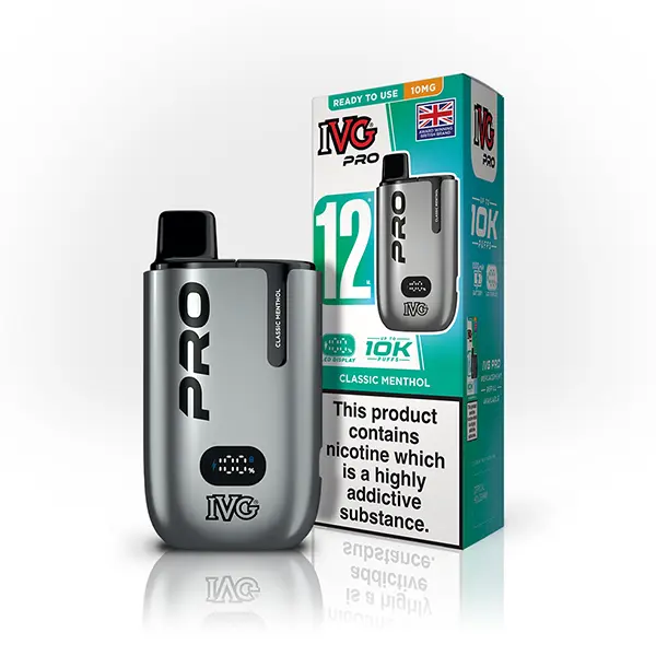 IVG Pro 12 Prefilled Pod Kit - Classic Menthol | 10mg