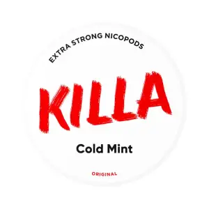 Cold Mint Nicotine Pouches by Killa