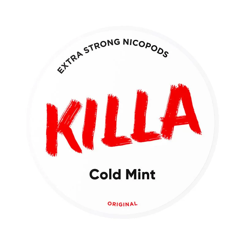 Cold Mint Nicotine Pouches by Killa