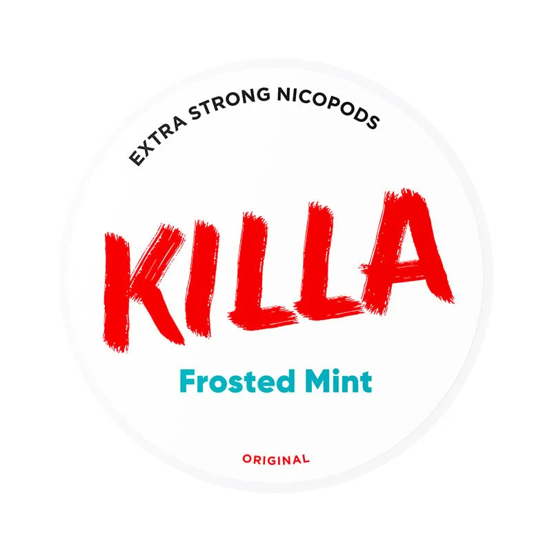 Frosted Mint Nicotine Pouches by Killa