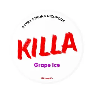 Grape Ice Nicotine Pouches by Killa