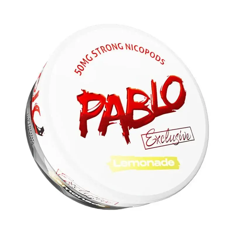 Lemonade Pablo Nicotine Pouches Extra Strong 50mg