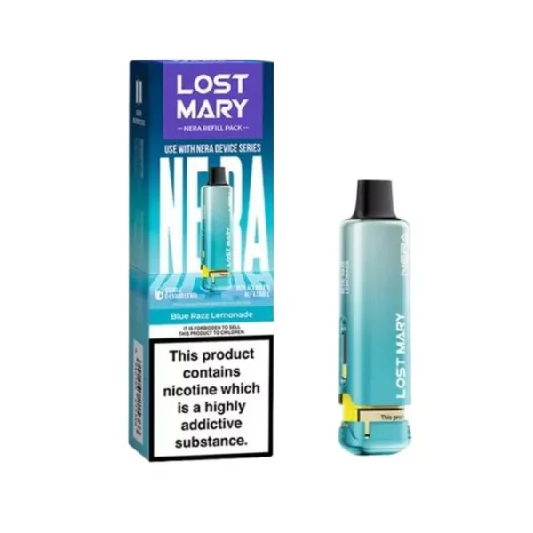 Lost Mary NERA 15K Prefilled Pods - Blue Razz Lemonade