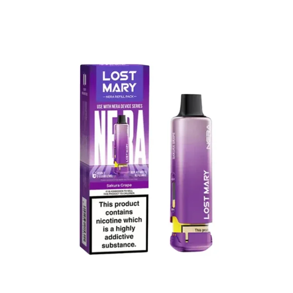 Lost Mary NERA 15K Prefilled Pods - Sakura Grape