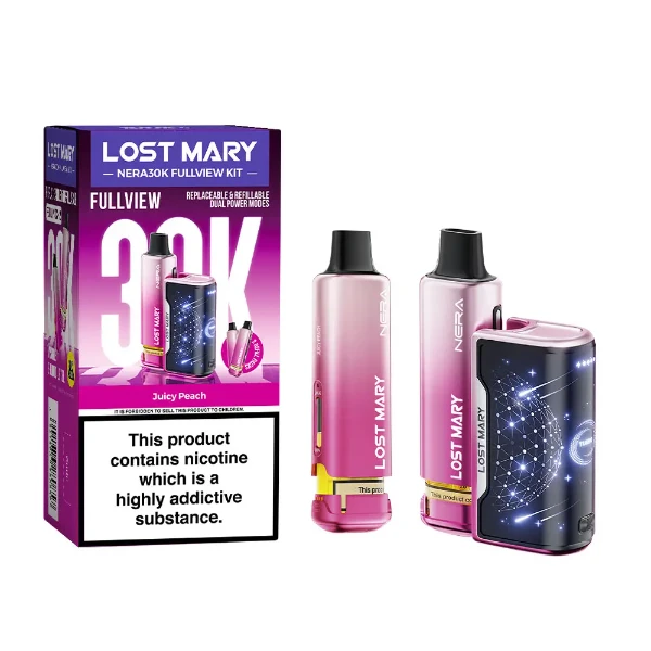 Lost Mary NERA 30K Fullview Refillable Pod Kit - Juicy Peach