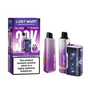Lost Mary NERA 30K Fullview Refillable Pod Kit - Mixed Grape Edition