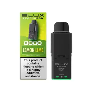 Elux Legend 8000 Prefilled Pod - Lemon Lime