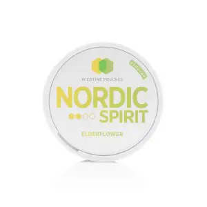 Elder Flower Nicotine Pouches by Nordic Spirit