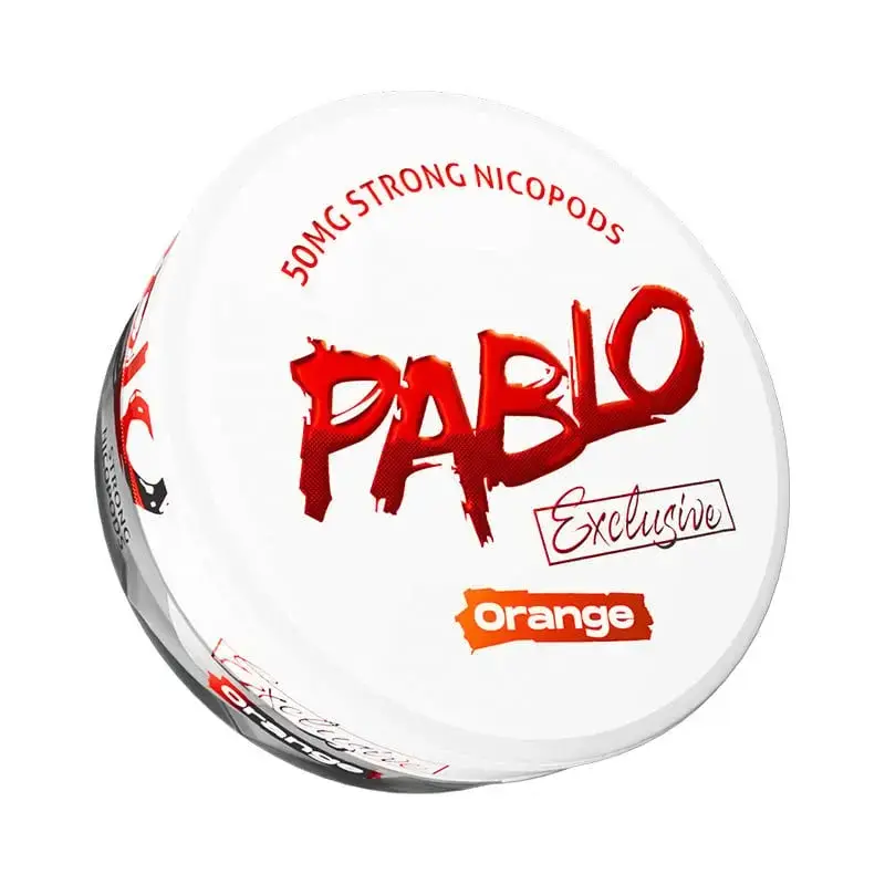Orange Pablo Nicotine Pouches Extra Strong 50mg