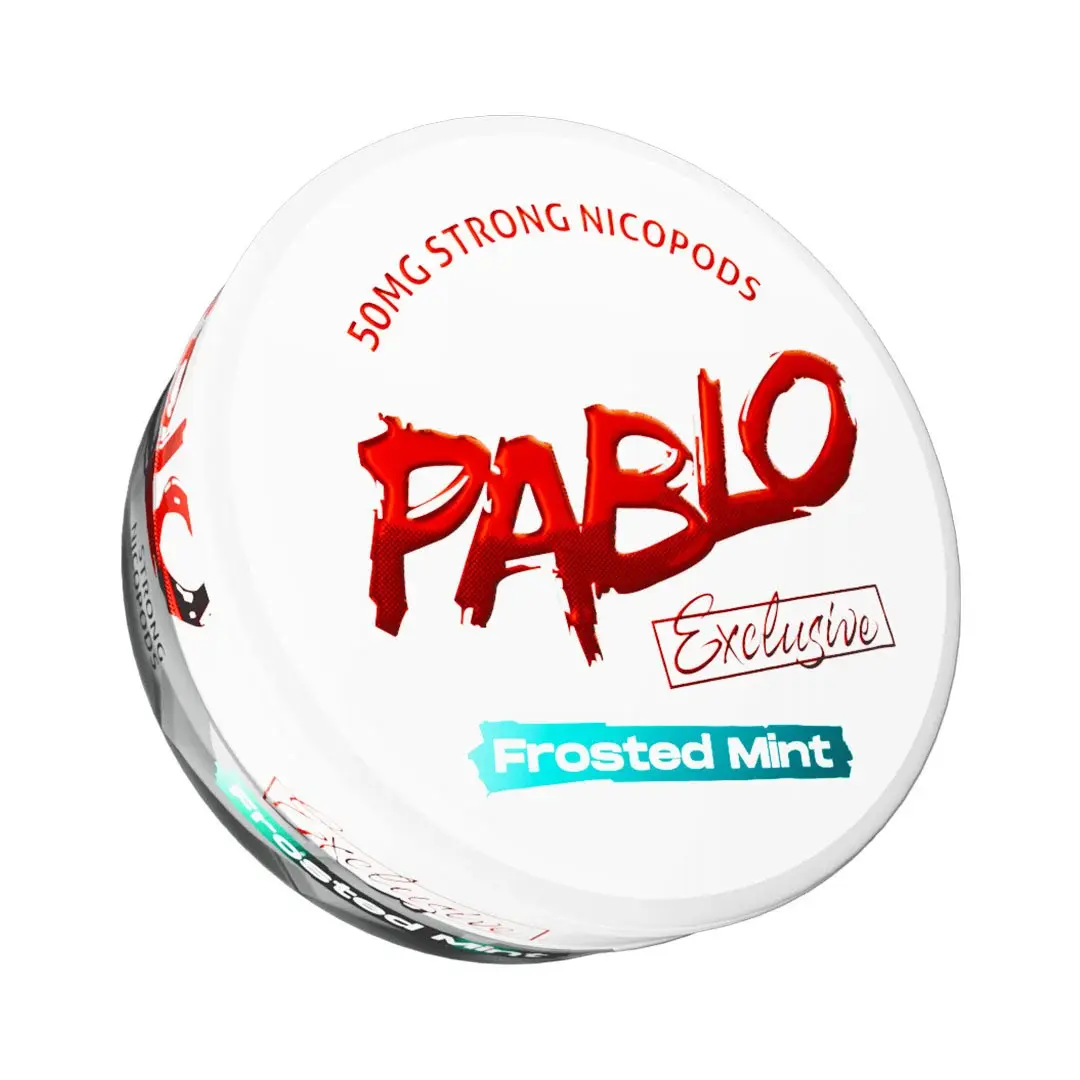 Frosted Mint Pablo Nicotine Pouches Extra Strong 50mg