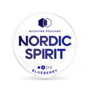 Blueberry Nicotine Pouches by Nordic Spirit