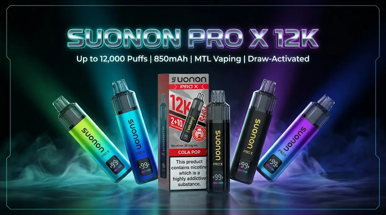 Suonon Pro X 12k Prefilled Pod Kit