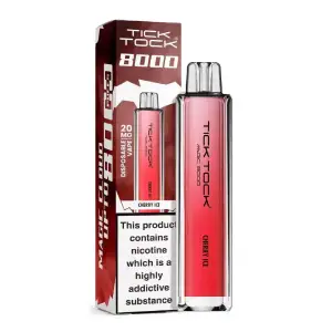 Cherry Ice Tick Tock Magic 8000 Prefilled Pod Kit