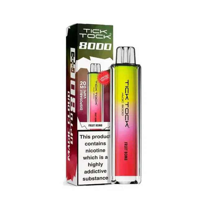 Fruit Bomb Tick Tock Magic 8000 Prefilled Pod Kit