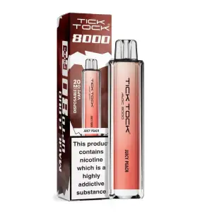 Juicy Peach Tick Tock Magic 8000 Prefilled Pod Kit