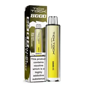Banana Ice Tick Tock Magic 8000 Prefilled Pod Kit
