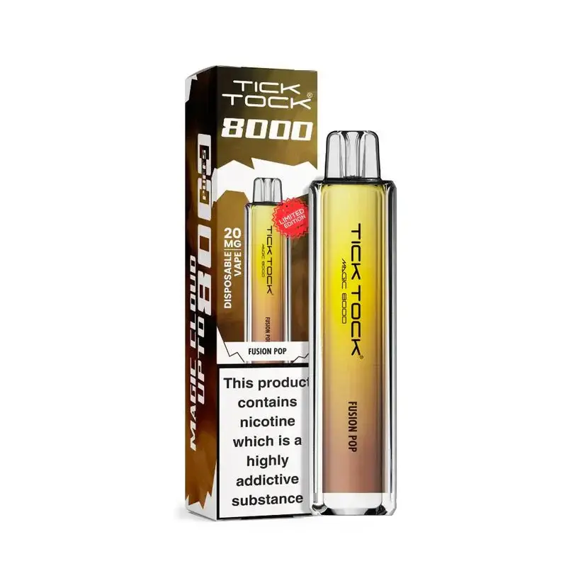 Fusion Pop Tick Tock Magic 8000 Prefilled Pod Kit