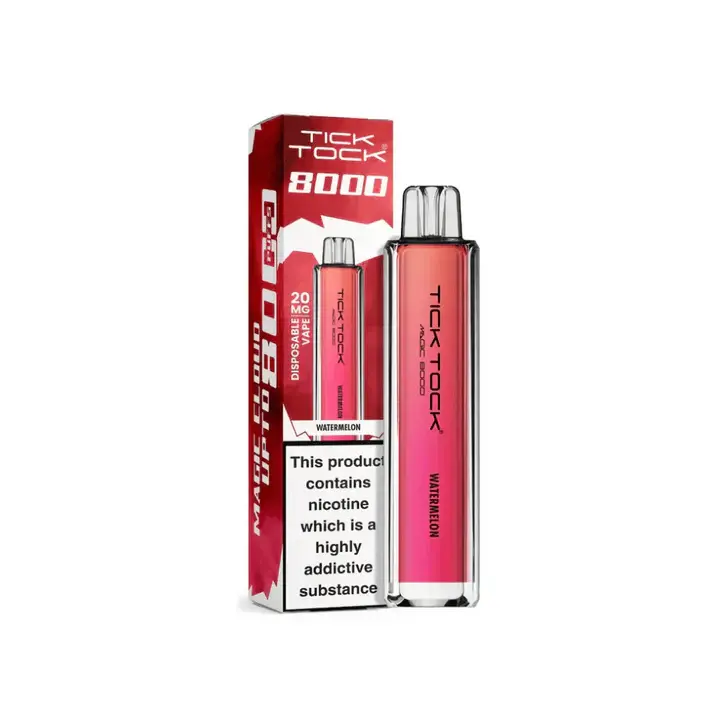 Watermelon Tick Tock Magic 8000 Prefilled Pod Kit