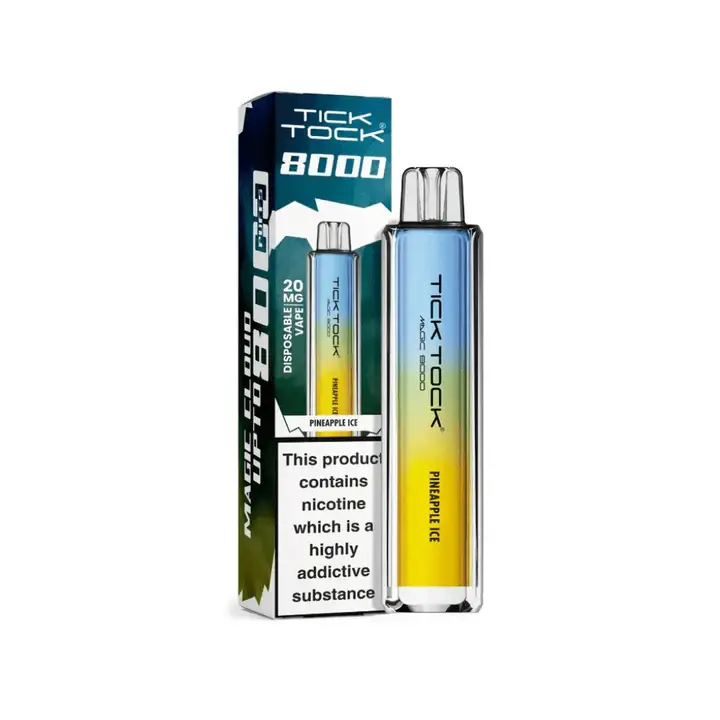 Pineapple Ice Tick Tock Magic 8000 Prefilled Pod Kit