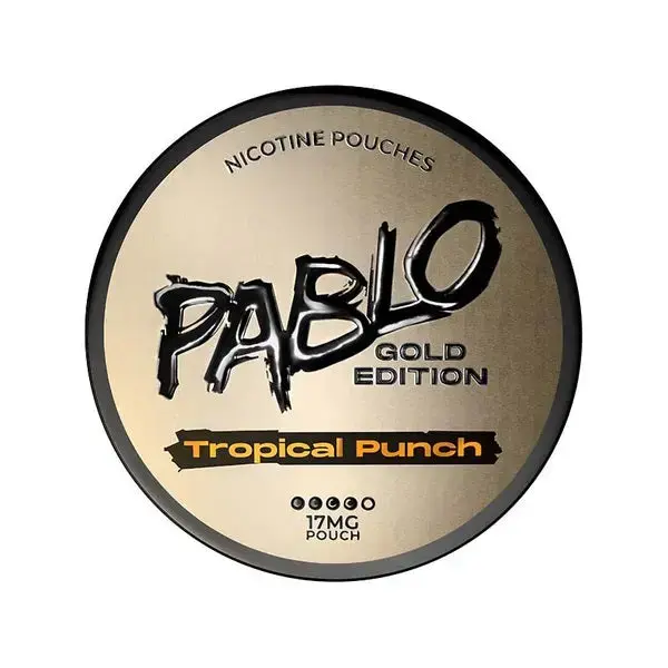 Tropical Punch Pablo Gold Edition Nicotine Pouches 17mg